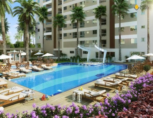 Aptos Em Home Club Frente Mar Com Area De Lazer Completa Penha  Exterior photo